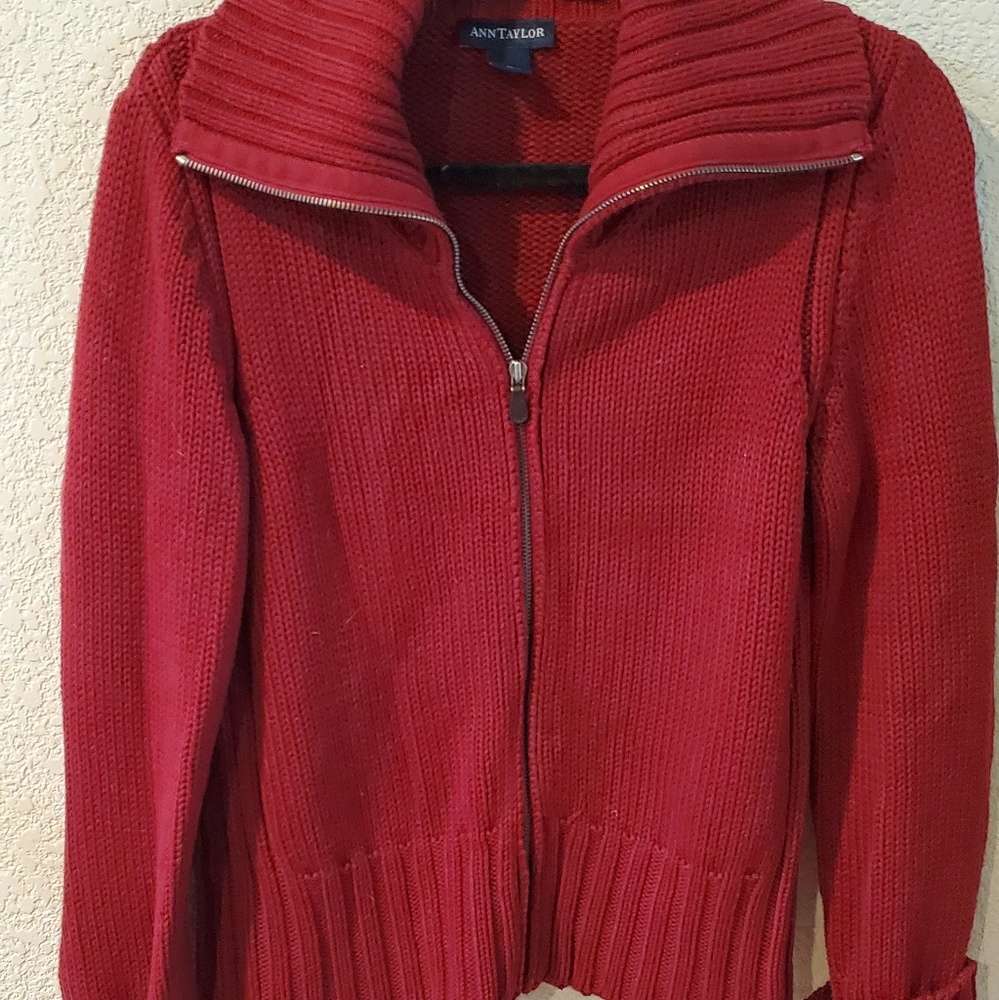 Red medium ann Taylor sweater